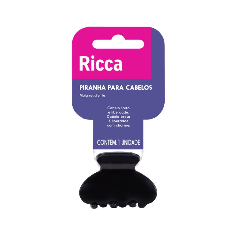PIRANHA RICCA CLASSIC PEQUENA PRETA