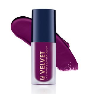 Sombra Bruna Tav 6ml Velvet 2x1 Primer Grape