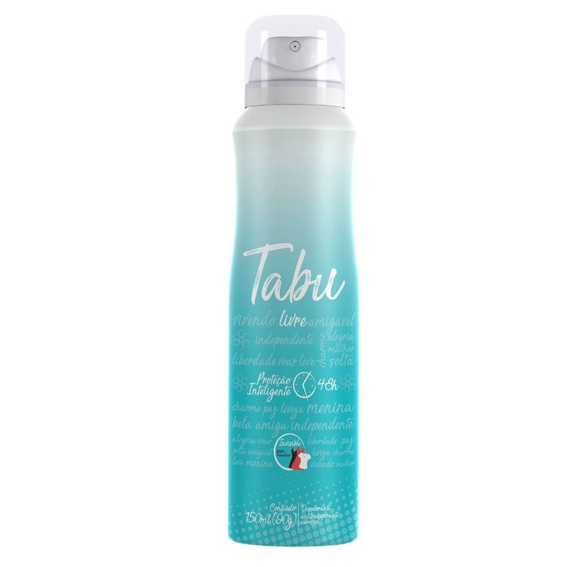 DES AERO TABU 150ML TABU LIVRE
