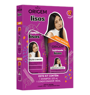 Kit Origem Sh+cond Lisos