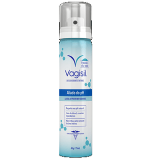 Desodorante Intimo Vagisil 75ml Aliado Do Ph