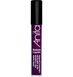 Batom Liquido Anita 4,5ml Matte Malbec