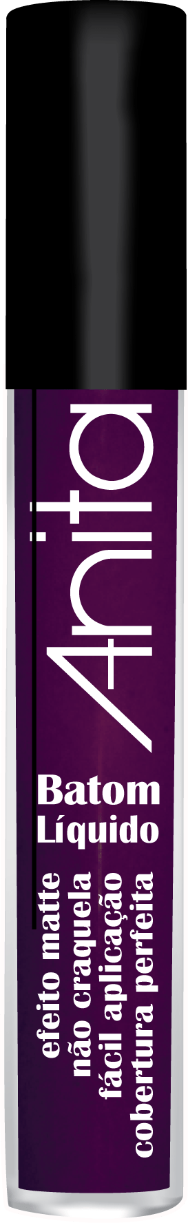 BATOM LIQ ANITA 4,5ML MATTE MALBEC
