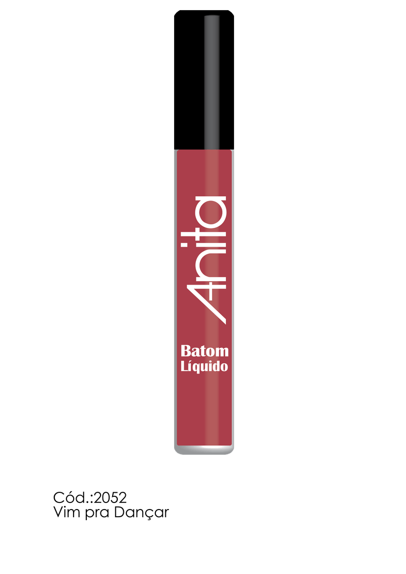 BATOM LIQ ANITA 4,5ML MATTE VIM PRA DANCAR