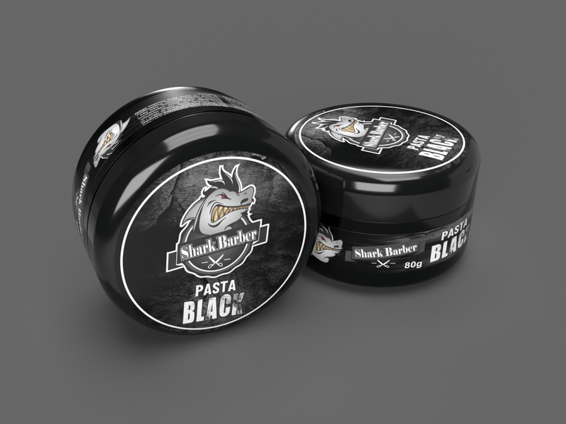 POMADA SHARK B 80G PASTA BLACK