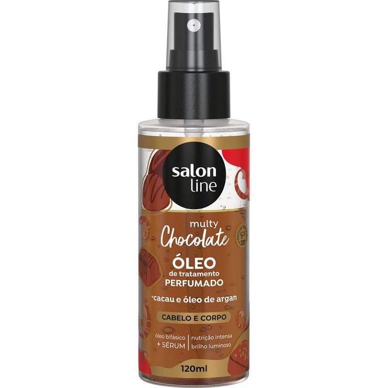 OLEO CAP SALON LINE 120ML MULTY CHOCOLATE