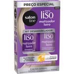 KIT SALON LINE SH+COND 500ML MATIZADOR LOIRO