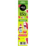 KIT SALON LINE SH+COND 500ML MEU LISO KIDS MELANCI
