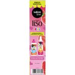 KIT SALON LINE SH+COND 500ML MEU LISO KIDS MORANGO