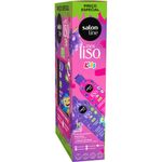KIT SALON LINE SH+COND 500ML MEU LISO KIDS UVA