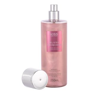 Body Splash Kiss New York Shimmer Blush Princess 250ml
