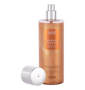 Body Splash Kiss New York Shimmer Bronze Goddess 250ml