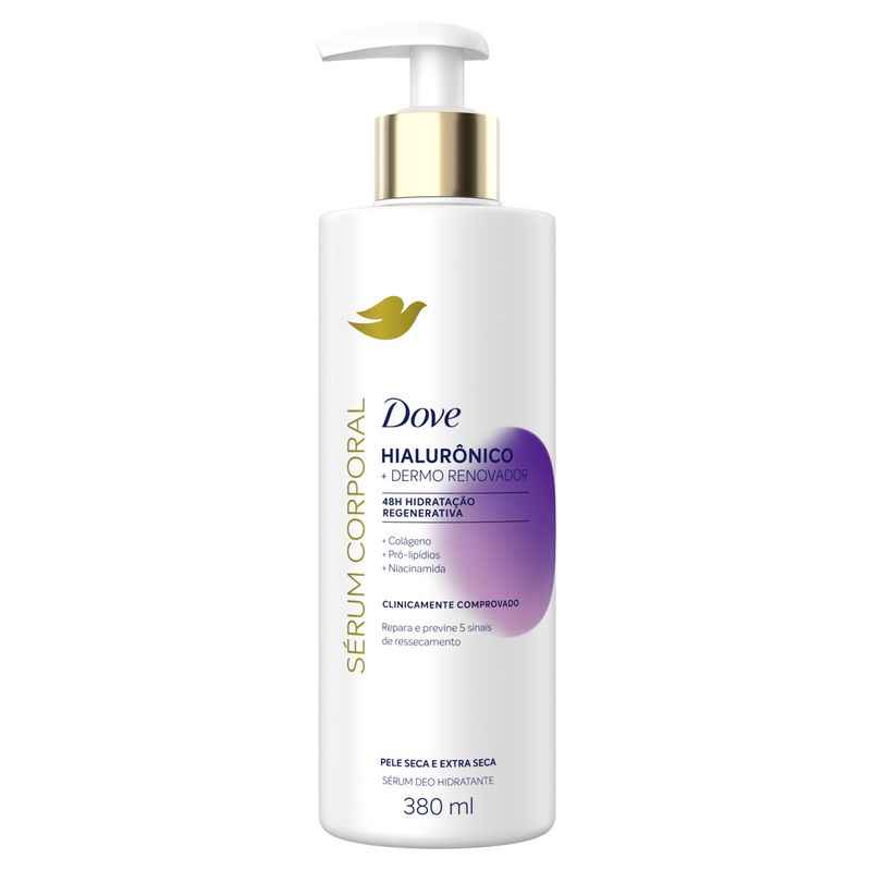 SERUM CORP DOVE 380ML HIALURONICO