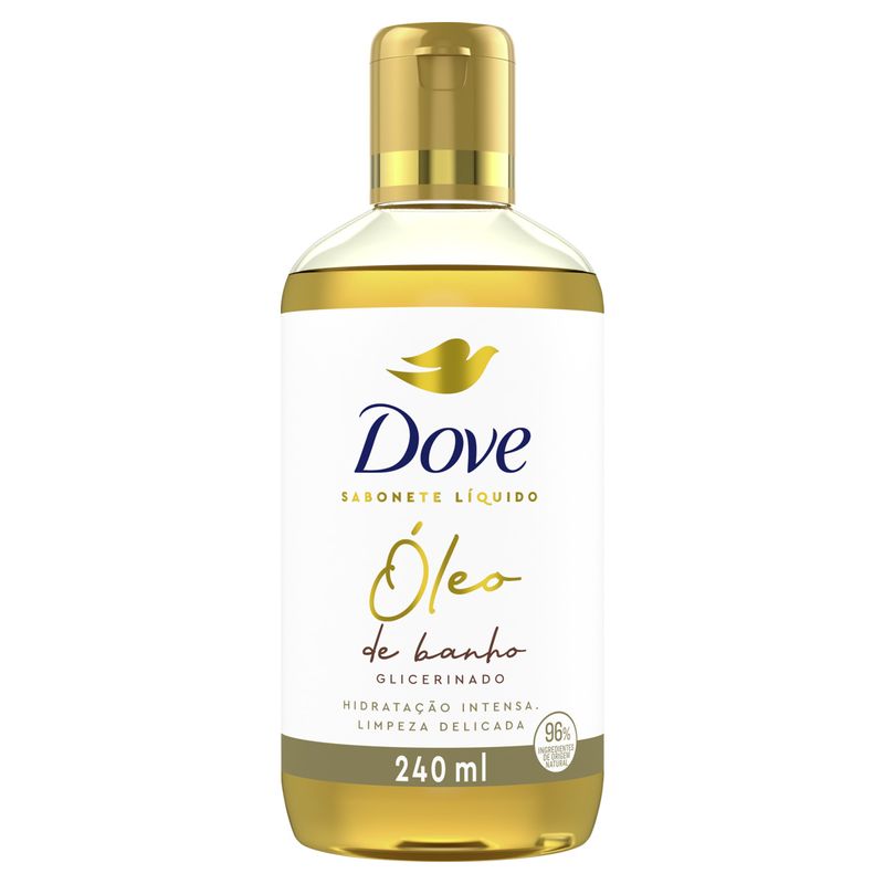 SAB LIQ DOVE 240ML OLEO DE BANHO