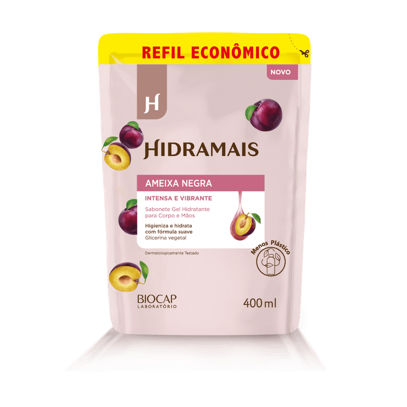 SAB LIQ HIDRAMAIS 400ML REFIL AMEIXA NEGRA