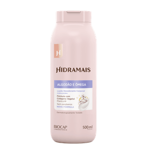Locao Corporal Hidramais 500ml Algodao E Omega