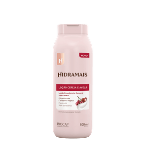 Locao Corporal Hidramais 500ml Cereja E Avela