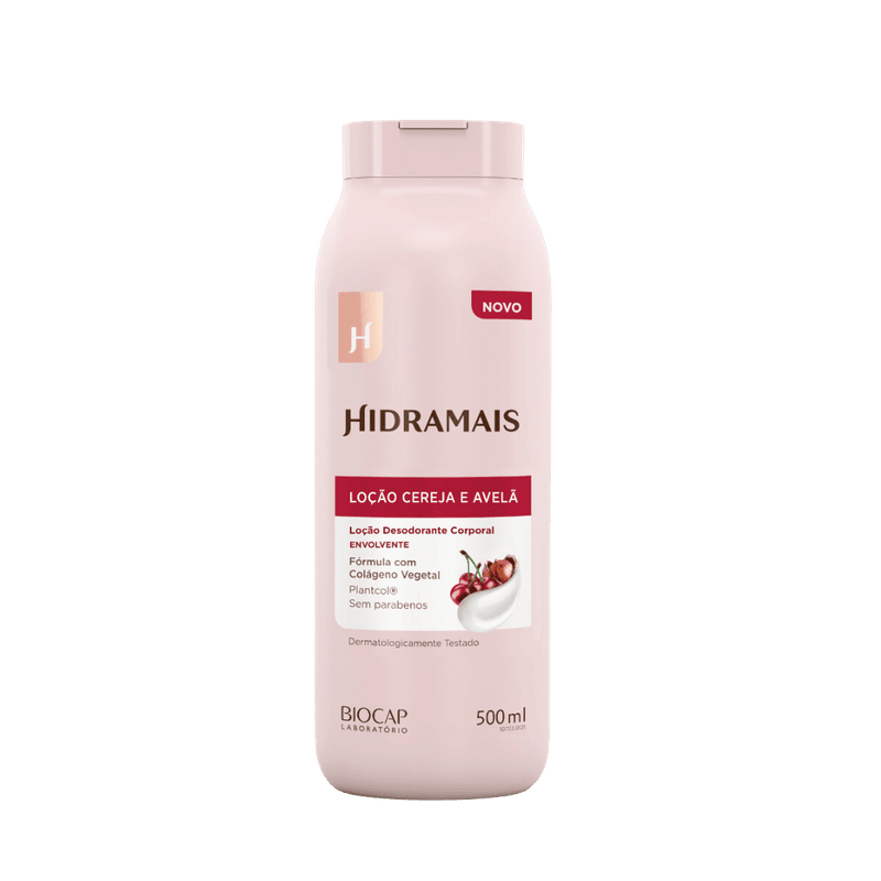 LOCAO CORP HIDRAMAIS 500ML CEREJA E AVELA