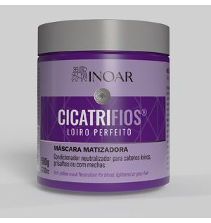 Máscara Capilar Inoar Cicatrifios Loiro Perfeito 500g