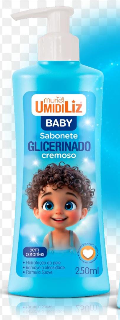 SAB LIQ MURIEL 250ML UMIDILIZ BABY AZUL