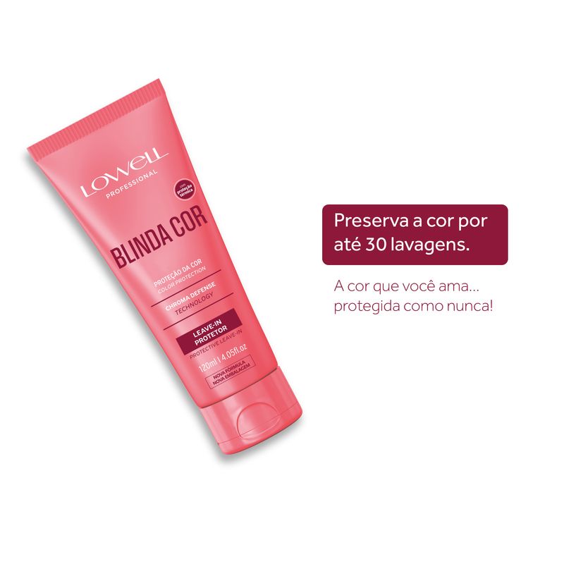 LEAVE IN LOWELL 120ML BLINDA COR