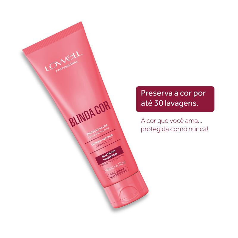 SH LOWELL 240ML BLINDA COR