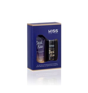 Kit Kiss New York Body Splash + Loção Corporal Lady in Red