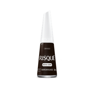 Esmalte Risqué Cremoso Nova Cor Marromvilhoso
