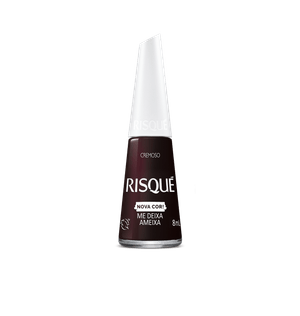 Esmalte Risqué Cremoso Nova Cor Me Deixa Ameixa