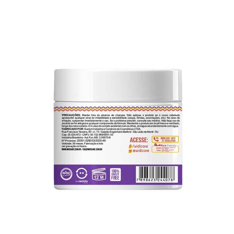 MANTEIGA WIDICARE 300G BUTTER OIL ANTIPOROSIDADE