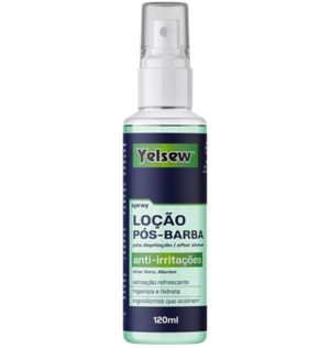 Locao Facial Yelsew 120ml Pos Barba Anti Irritacoes