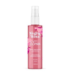 Body Splash Negra Rosa 200ml Bela Rosa
