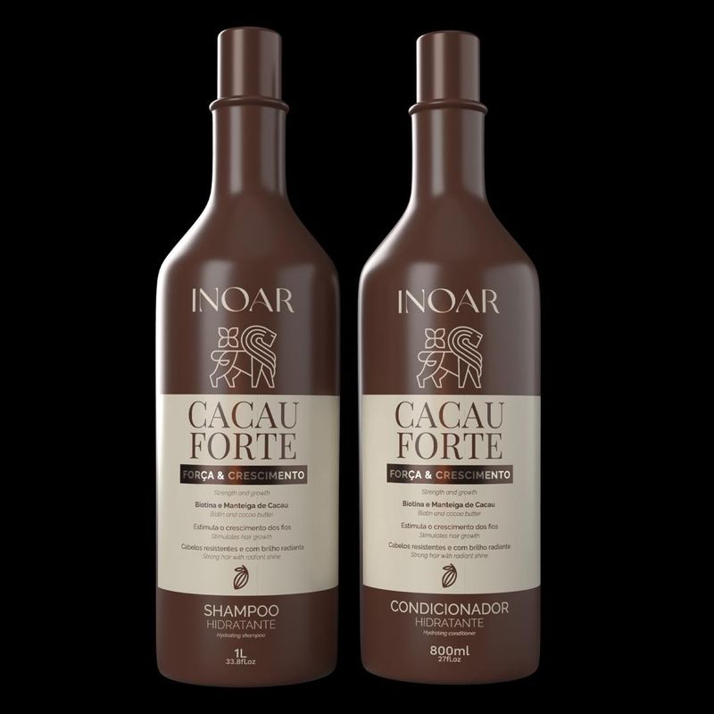 KIT INOAR SH+COND 1,8L CACAU FORTE
