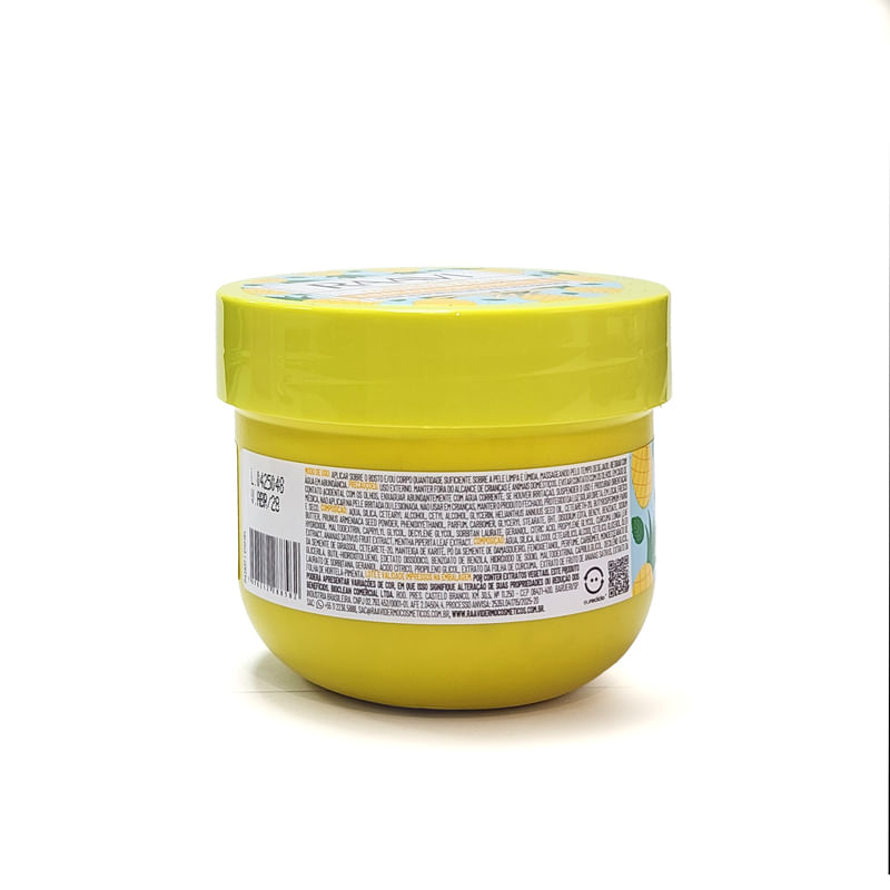 ESFOLIANTE RAAVI 200G ABACAXI COM HORTELA