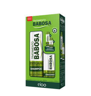 Kit Eico Efeito Salão Babosa 1,25L