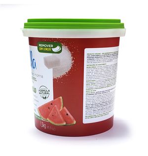 Cera Depilatoriabella 1,3kg Hidrossolu Melancia