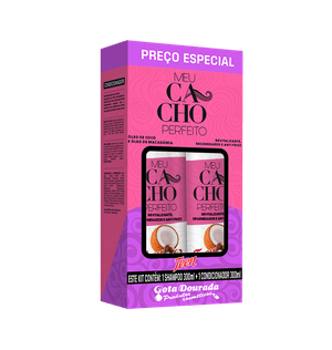 Kit Gota Doura 690g Oleo De Macadamia