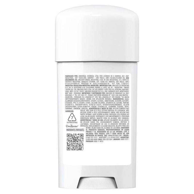 DES CREME REXONA 58G CLINICAL REFRESH