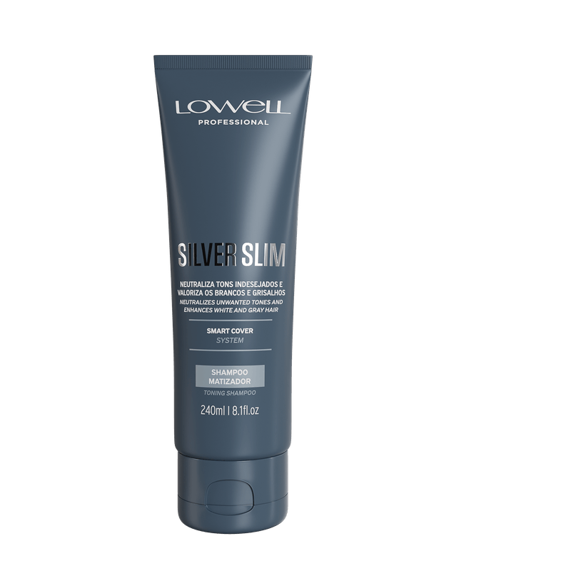 SH LOWELL 240ML SILVER SLIM MATIZADOR
