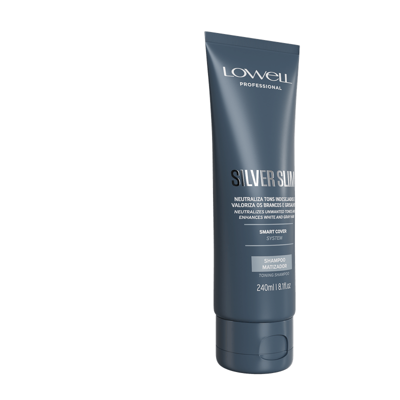 SH LOWELL 240ML SILVER SLIM MATIZADOR