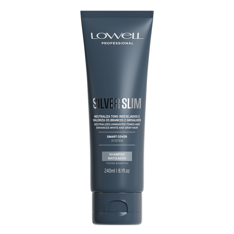 SH LOWELL 240ML SILVER SLIM MATIZADOR