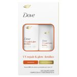 KIT DOVE SH+COND 500ML UV REPAIR