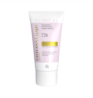 Desodorante Creme Giovanna Baby Clinical 72h Classic 60g