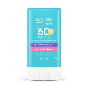 Protetor Solar Sunless 15g Bastao Baby Fps60