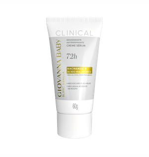Desodorante Creme Giovanna Baby Clinical 72h Blanc Vanilla 60g