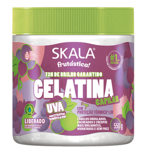 Gelatina Skala 550g Uva