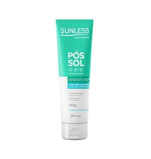 Pos Sol Sunless 120g Camomila E Aloe Vera