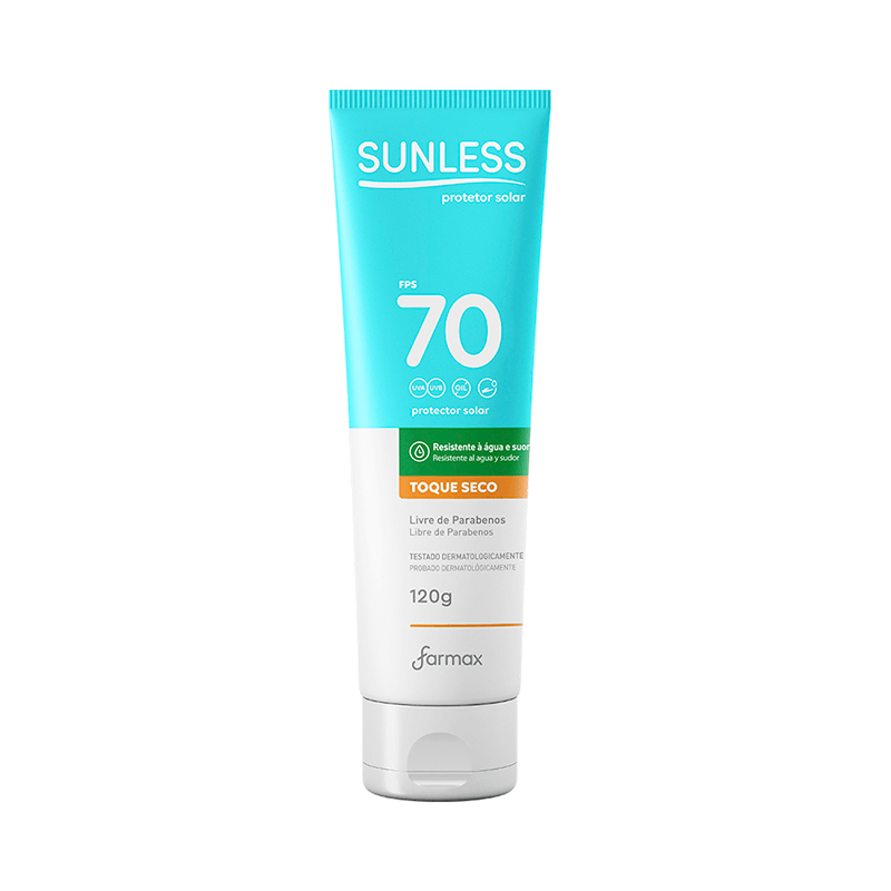 PROT SOLAR SUNLESS 120G FPS70