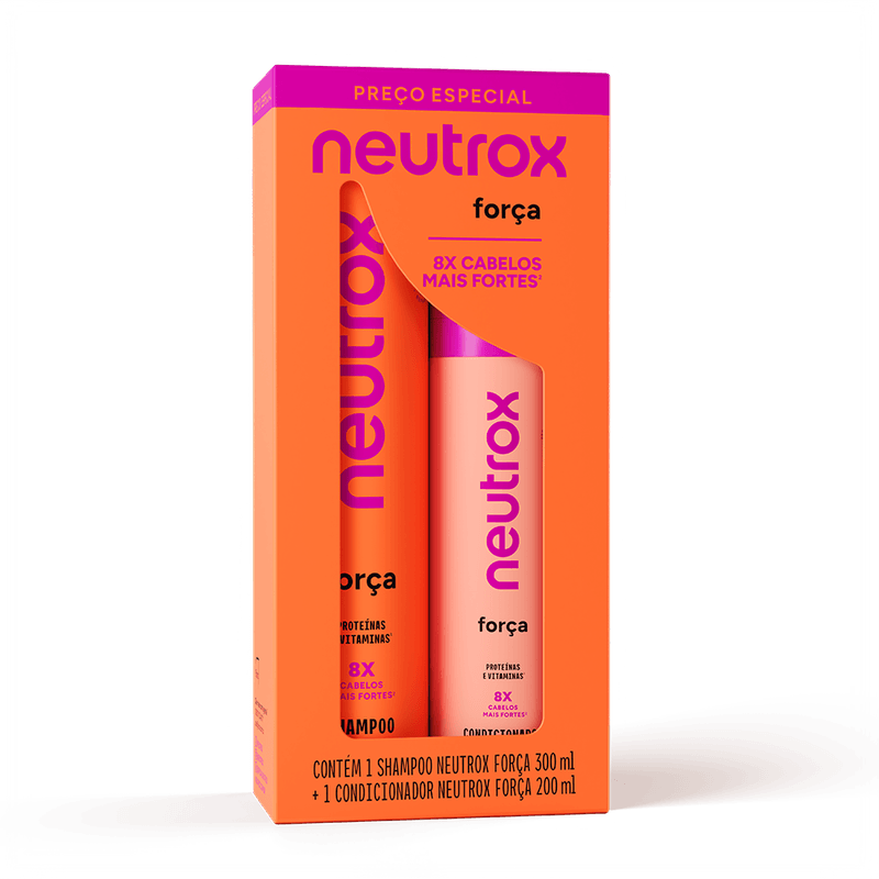 KIT NEUTROX SH+COND 500ML FORCA