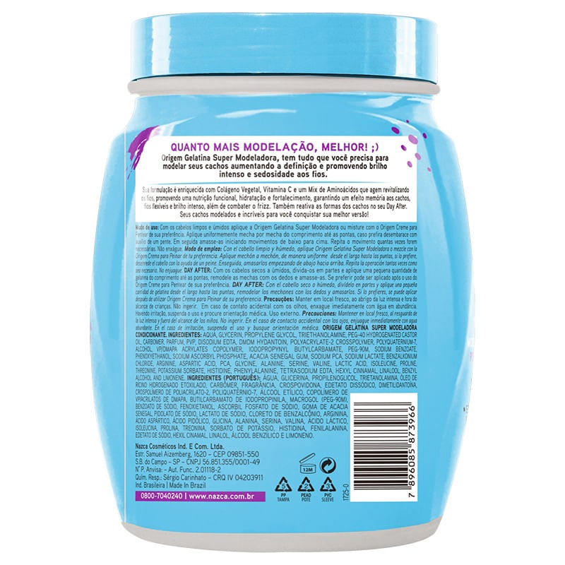 GELATINA NAZCA 1KG SUPER MODELADORA